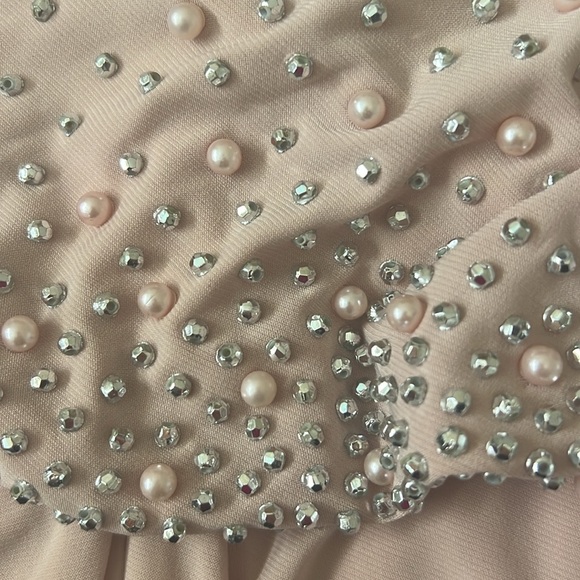 Blush Betsy & Adam cape sparkle dress 6 - Picture 11 of 11